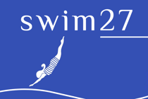 Swim27 Logo blau
